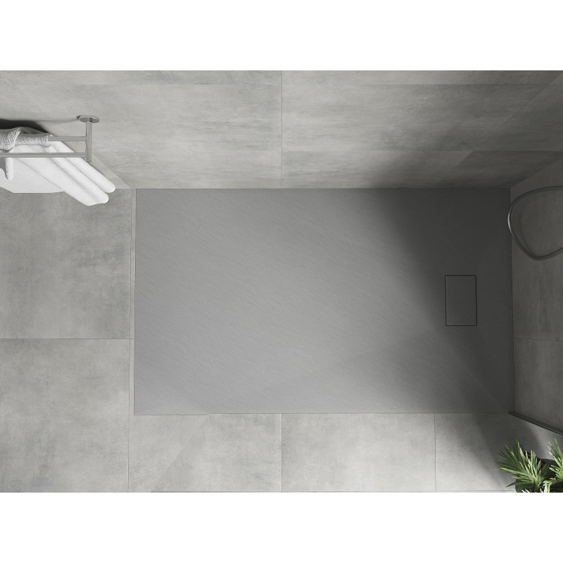 Mexen Hugo правоъгълен поддушова корито SMC 150 x 70 cm, сив - 42617015