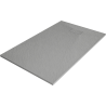 Правоъгълен поддушов корито Mexen Hugo SMC 150 x 80 cm, сив - 42618015