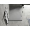 Правоъгълен поддушов корито Mexen Hugo SMC 150 x 80 cm, сив - 42618015