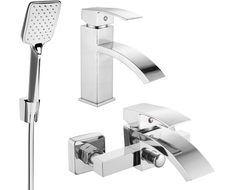 Mexen Libra R62 комплект за баня, хром - 745103R62-00