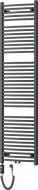 Mexen Ares електрически радиатор 1800 x 500 мм, 900 W, антрацит - W102-1800-500-2900-66