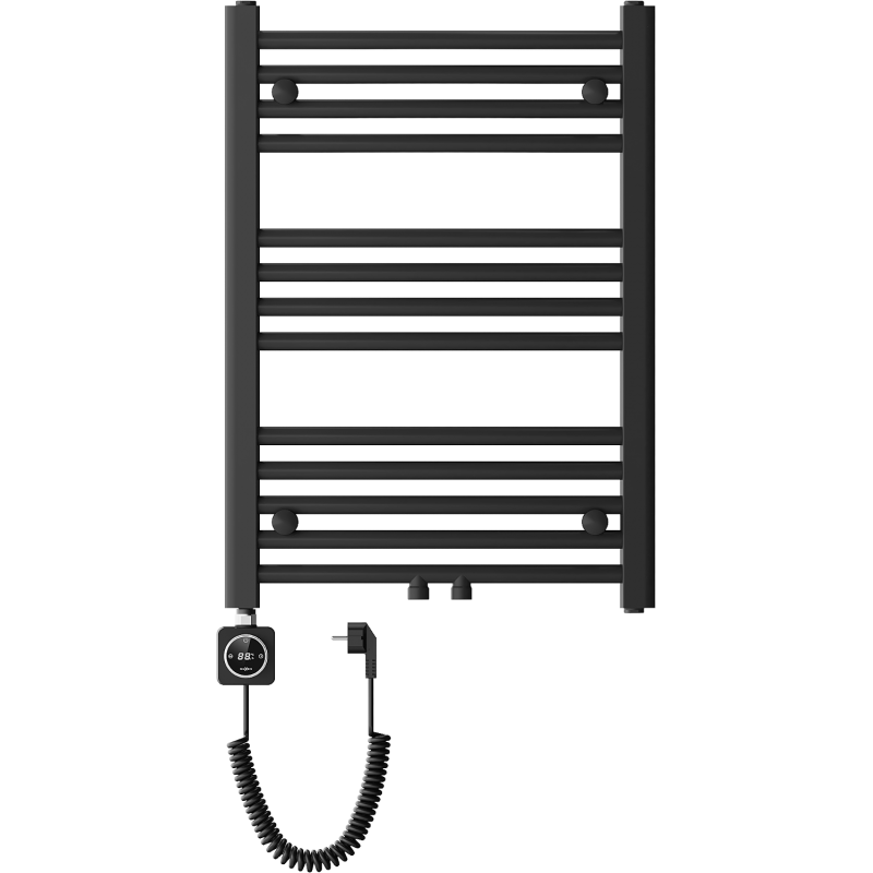 Mexen Ares електрически радиатор 700 x 500 мм, 300 W, черен - W102-0700-500-6300-70