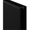 Mexen CH20 хигиенен панелен радиатор 600 x 500 мм, странично свързване, 550 W, черен - W420H-060-050-70
