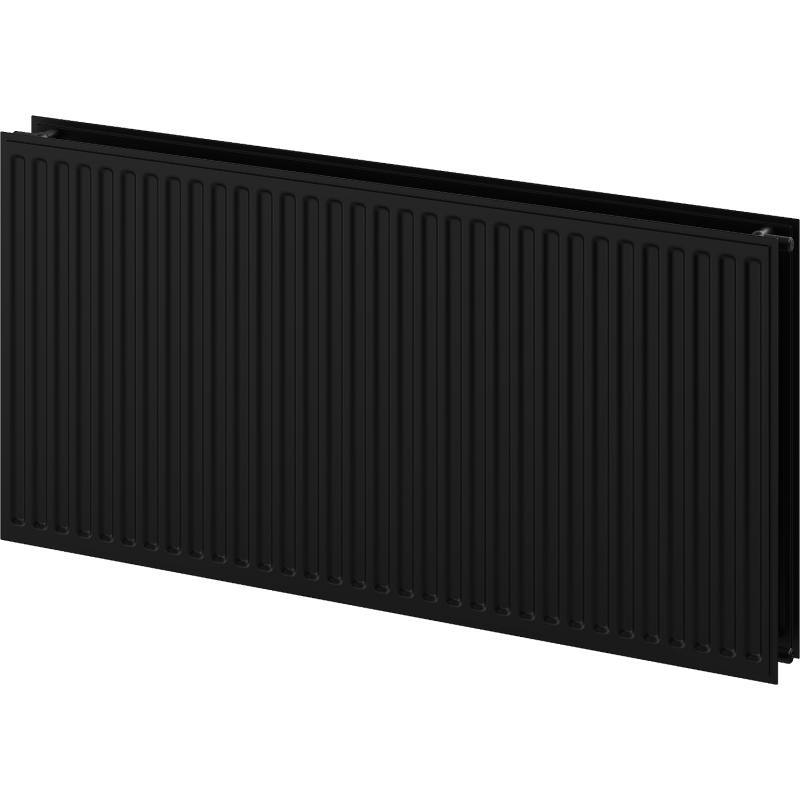 Mexen CH20 хигиенен панелен радиатор 600 x 500 мм, странично свързване, 550 W, черен - W420H-060-050-70