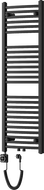 Mexen Ares електрически радиатор 1200 x 400 mm, 400 W, черен - W102-1200-400-6400-70