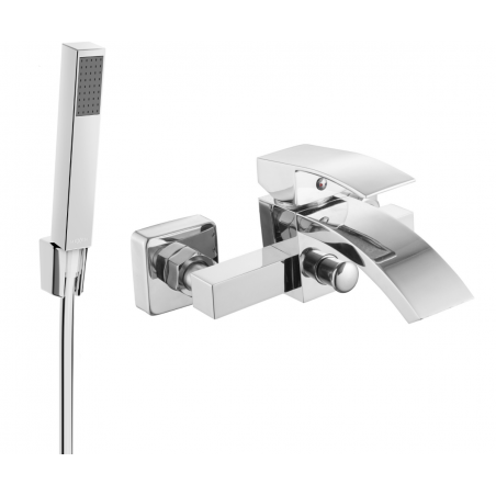 Mexen Libra R77 батерия за вана с душ комплект, хром - 74513R77-00