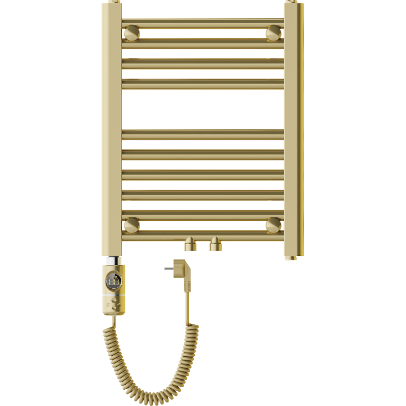 Mexen Mars електрически радиатор 500 x 400 mm, 300 W, златен - W110-0500-400-2300-50