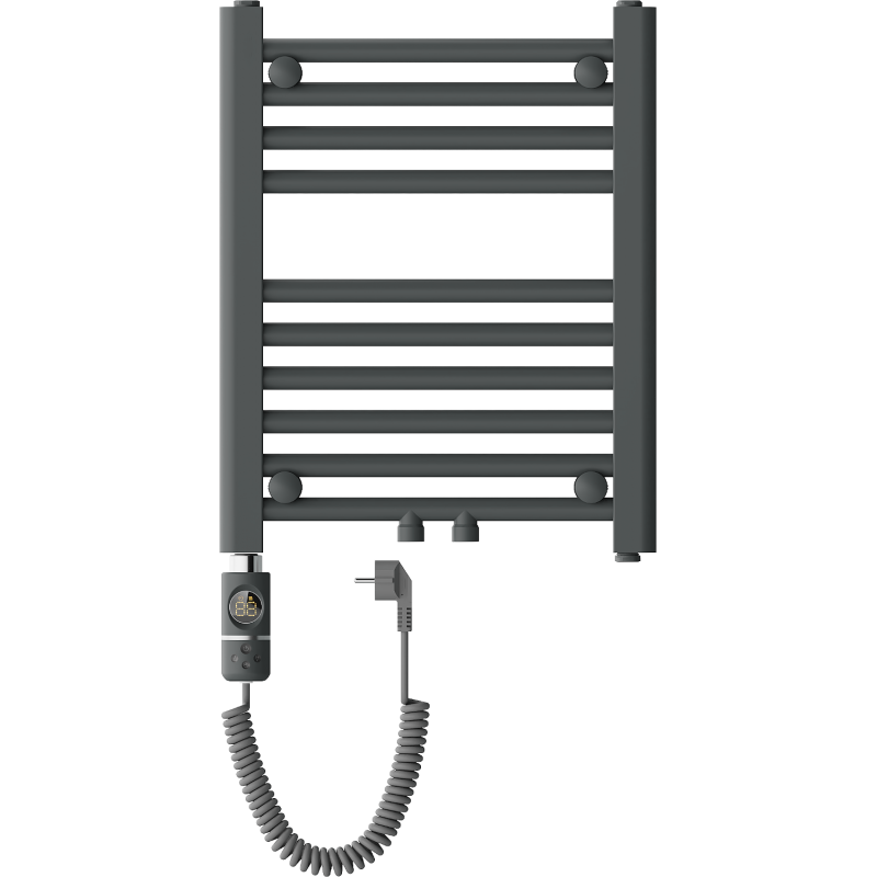 Mexen Mars електрически радиатор 500 x 400 мм, 300 W, антрацит - W110-0500-400-2300-66