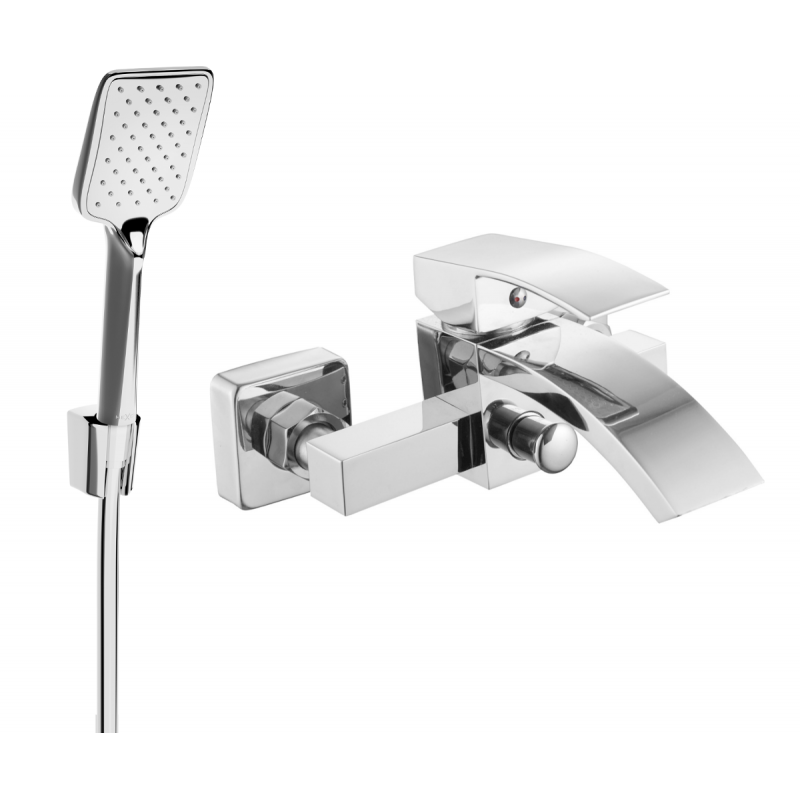 Mexen Libra R62 вана батерия с душ комплект, хром - 74513R62-00