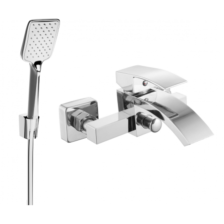 Mexen Libra R62 вана батерия с душ комплект, хром - 74513R62-00
