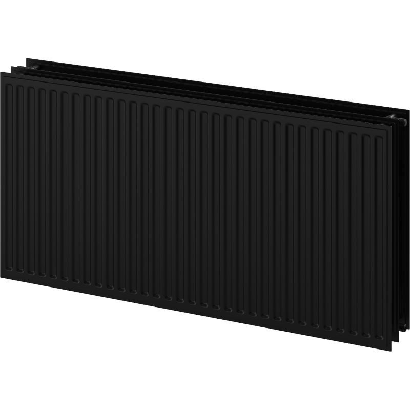 Mexen CH30 Хигиеничен радиатор панелен 900 x 800 mm, странично свързване, 1651 W, черен - W430H-090-080-70