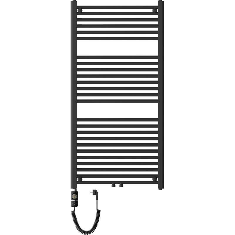 Mexen Mars електрически радиатор 1200 x 600 мм, 600 W, черен - W110-1200-600-2600-70