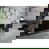 Mexen CH30 Хигиенен плочков радиатор 900 x 1800 mm, странично свързване, 3716 W, черен - W430H-090-180-70