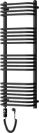 Mexen Apollo електрически радиатор 1210 x 450 mm, 600 W, черен - W117-1210-450-2600-70