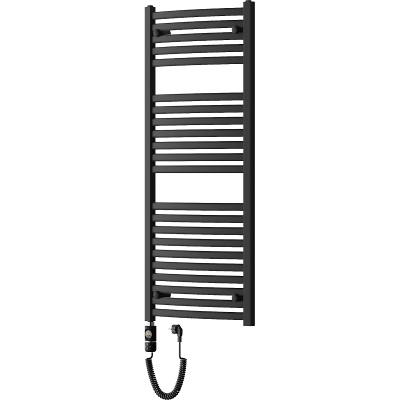 Mexen Helios електрически радиатор 1200 x 500 мм, 600 W, черен - W103-1200-500-2600-70