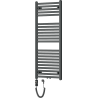Mexen Hades електрически радиатор 1200 x 500 мм, 600 W, черен - W104-1200-500-2600-70