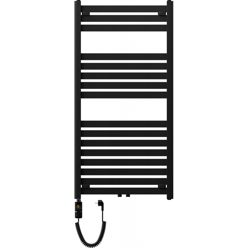 Mexen Uran електрически радиатор 1200 x 600 мм, 600 W, черен - W105-1200-600-2600-70