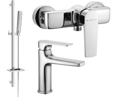 Mexen Lynx DQ72 комплект душ, хром - 745904DQ72-00