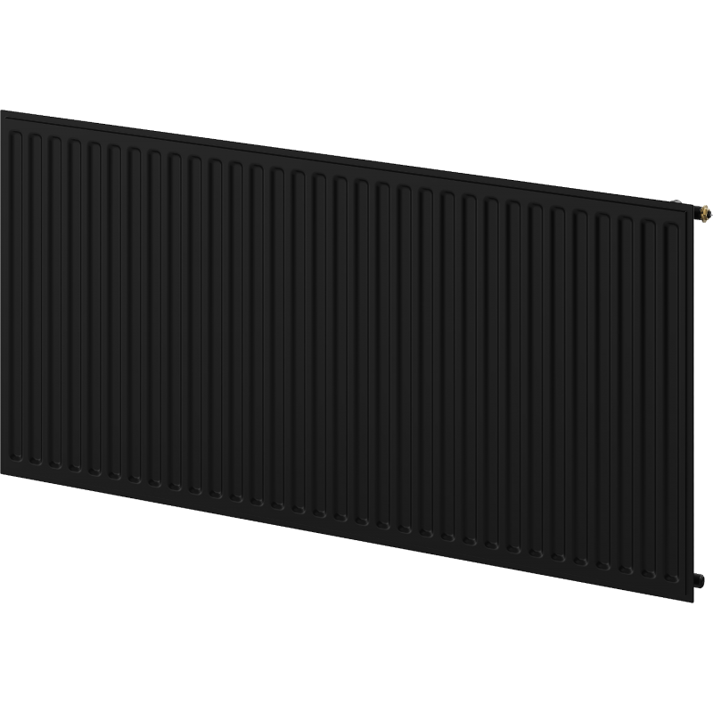 Mexen CVH10 Хигиенен панелен радиатор 900 x 1500 мм, долно захранване, 1340 W, черен - W610H-090-150-70