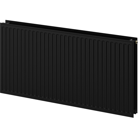 MX CVH20 Хигиенен панелен радиатор 600 x 2800 мм, долна връзка, 3078 W, черен - W620H-060-280-70