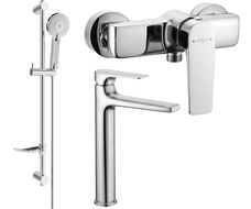 Mexen Lynx DF40 комплект душ, хром - 745914DF40-00