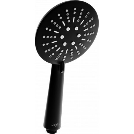 Mexen R-67 ръкохватка за душ с 3 функции, черна - 79567-70