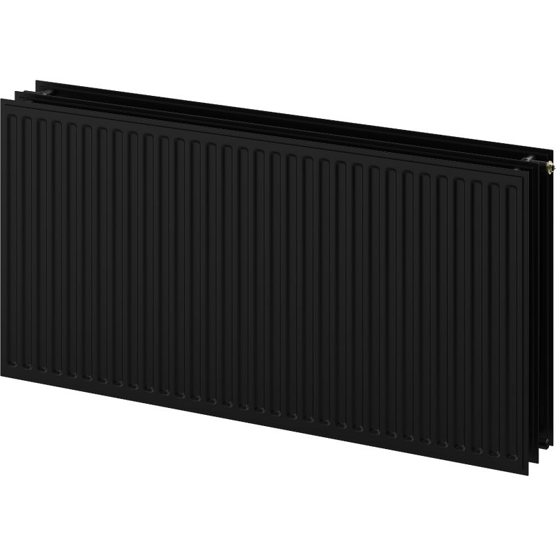 Mexen CVH30 Хигиенен панелен радиатор 500 x 1200 мм, долно свързване, 1556 W, черен - W630H-050-120-70