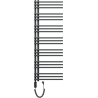 Mexen Neptun електрически радиатор 1400 x 500 мм, 600 W, антрацит - W101-1400-500-2600-66