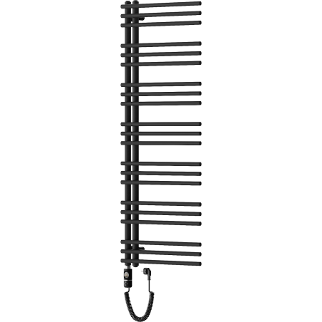 Mexen Neptun електрически радиатор 1400 x 500 mm, 600 W, черен - W101-1400-500-2600-70