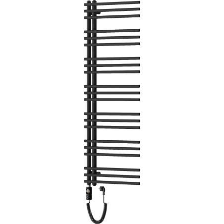 Mexen Neptun електрически радиатор 1400 x 500 mm, 600 W, черен - W101-1400-500-2600-70