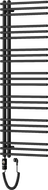 Mexen Neptun електрически радиатор 1400 x 500 mm, 600 W, черен - W101-1400-500-2600-70