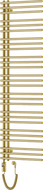 Mexen Neptun електрически радиатор 1600 x 500 мм, 600 W, златен - W101-1600-500-2600-50