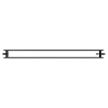 Mexen CVHF20 Хигиеничен плосък панелен радиатор 600 x 1100 mm, долно свързване, 1104 W, черен - W620HF-060-110-70