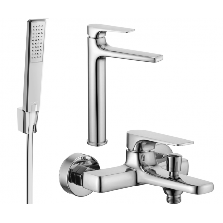 Mexen Lynx Комплект за вана R72, хром - 745913R72-00