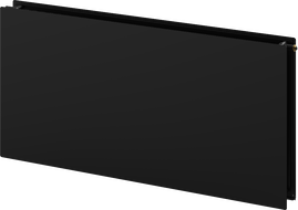 Mexen CVHF20 Хигиеничен плосък панелен радиатор 600 x 1600 mm, долно свързване, 1606 W, черен - W620HF-060-160-70