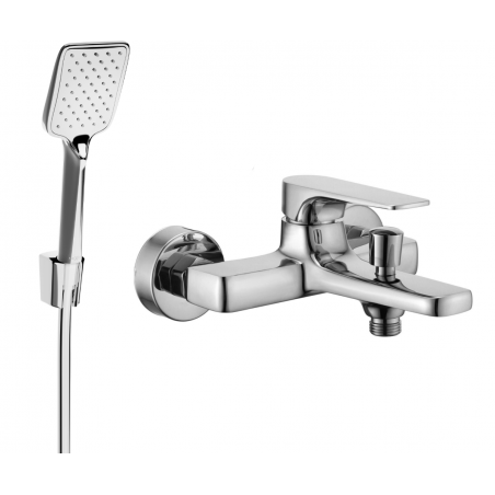 Mexen Lynx R62 батерия за вана с душ комплект, хром - 74593R62-00