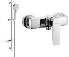 Mexen Lynx DF40 смесител за душ с душ комплект, хром - 74594DF40-00