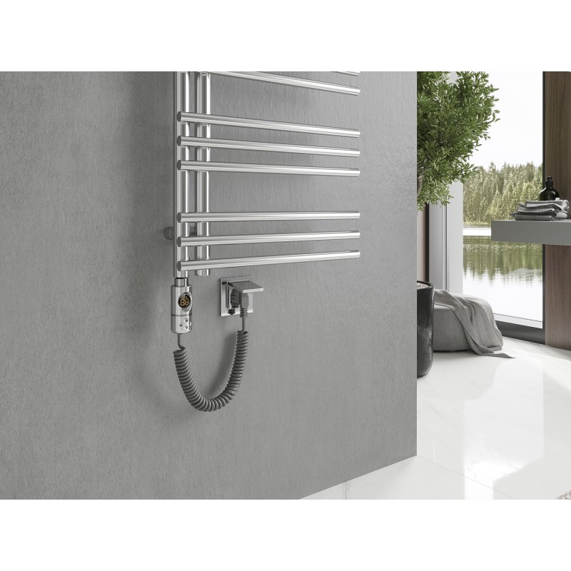 Mexen Neptun електрически радиатор 900 х 500 мм, 300 W, хром - W101-0900-500-2300-01