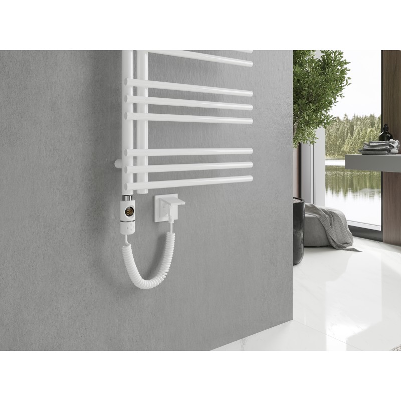 Mexen Neptun електрически радиатор 1400 x 500 мм, 600 W, бял - W101-1400-500-2600-20