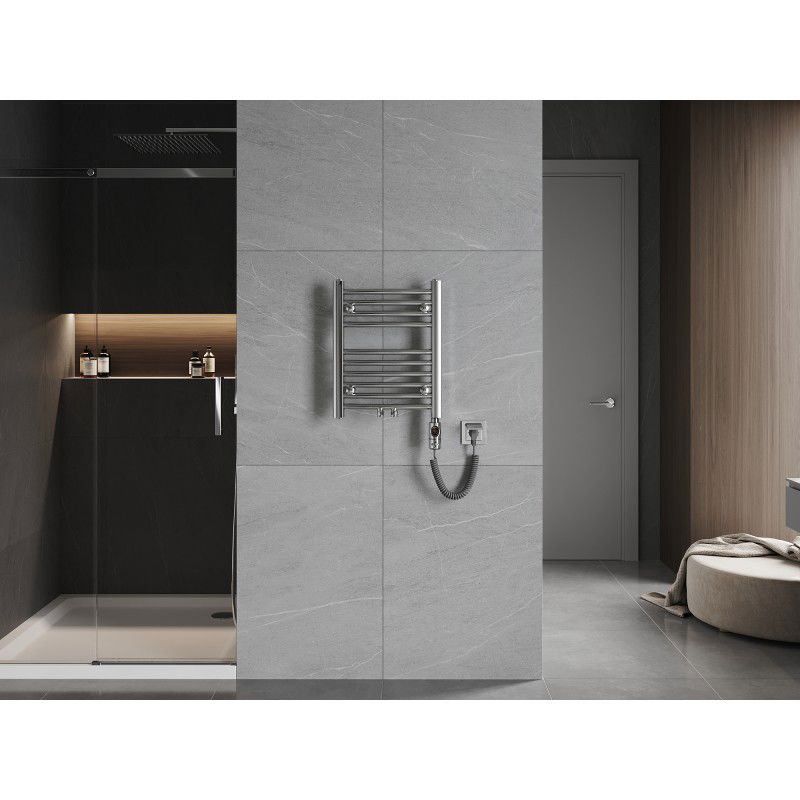 Mexen Ares електрически радиатор 500 x 400 mm, 300 W, хром - W102-0500-400-2300-01