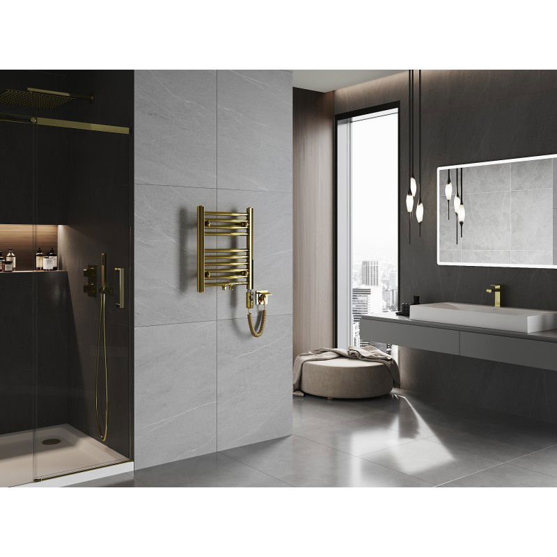 Mexen Ares електрически радиатор 500 x 400 мм, 300 W, златен - W102-0500-400-2300-50