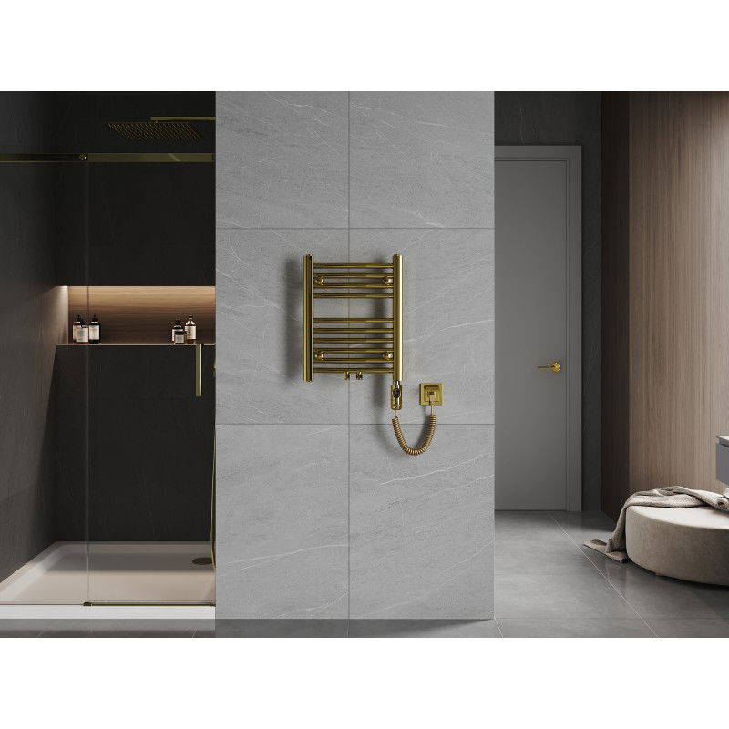 Mexen Ares електрически радиатор 500 x 400 мм, 300 W, златен - W102-0500-400-2300-50