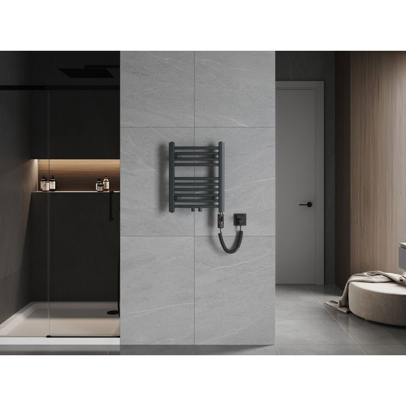 Mexen Ares електрически радиатор 500 x 400 мм, 300 W, антрацит - W102-0500-400-2300-66