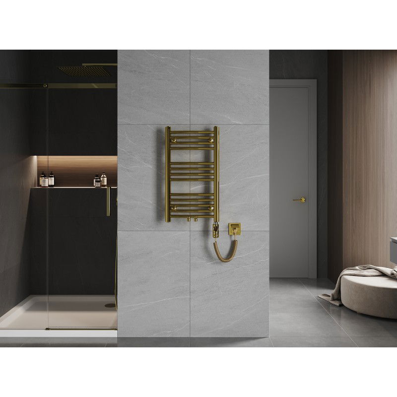 Mexen Ares електрически радиатор 700 x 400 мм, 300 W, златен - W102-0700-400-2300-50