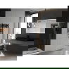 Mexen Ares електрически радиатор 700 x 400 мм, 300 W, черен - W102-0700-400-2300-70