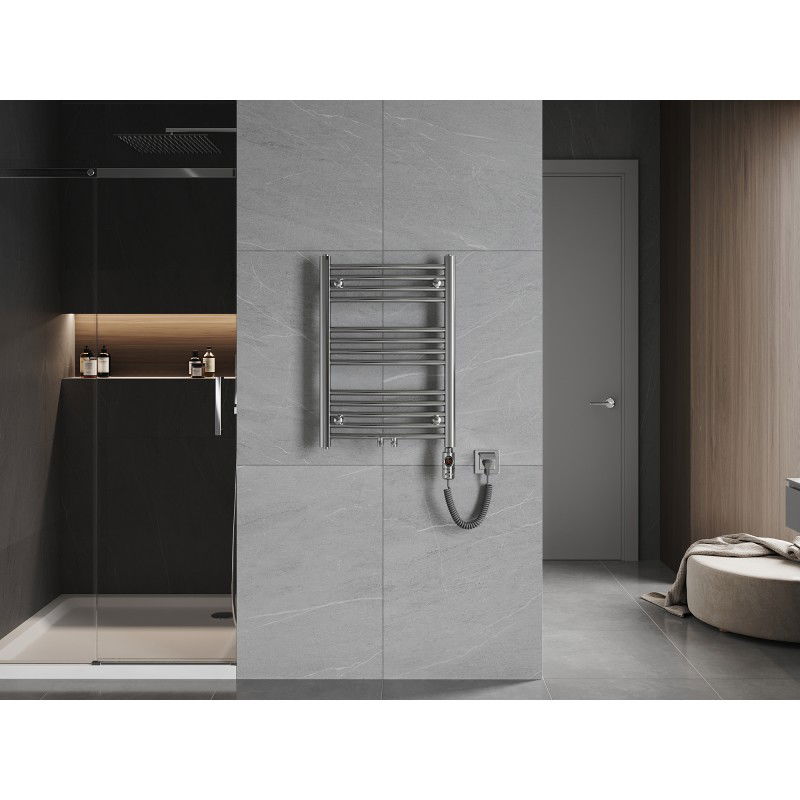 Mexen Ares електрически радиатор 700 x 500 mm, 300 W, хром - W102-0700-500-2300-01