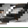 Mexen Ares електрически радиатор 700 x 500 мм, 300 W, черен - W102-0700-500-2300-70