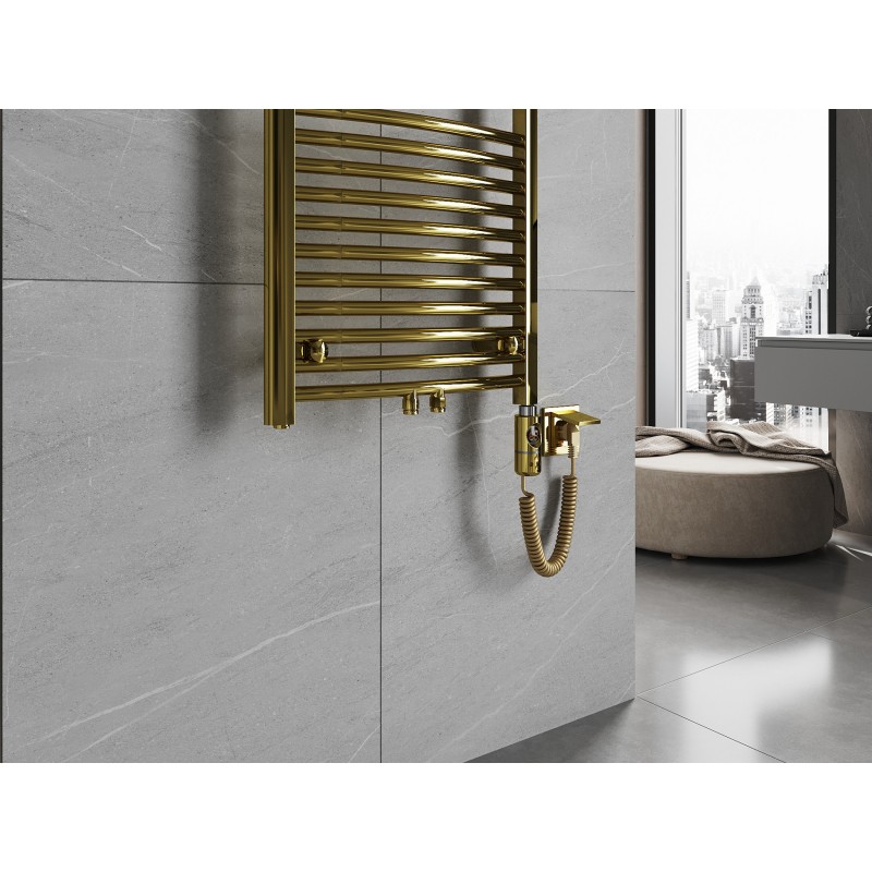 Mexen Ares електрически радиатор 900 x 400 мм, 300 W, златен - W102-0900-400-2300-50