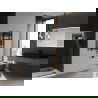 Mexen Ares електрически радиатор 900 x 400 mm, 300 W, черен - W102-0900-400-2300-70