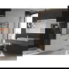 Mexen Ares електрически нагревател 900 x 500 mm, 300 W, хром - W102-0900-500-2300-01
